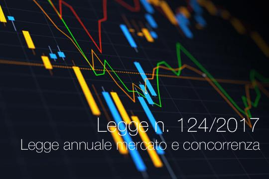 Legge 4 agosto 2017 n  124   Legge annuale per il mercato e la concorrenza