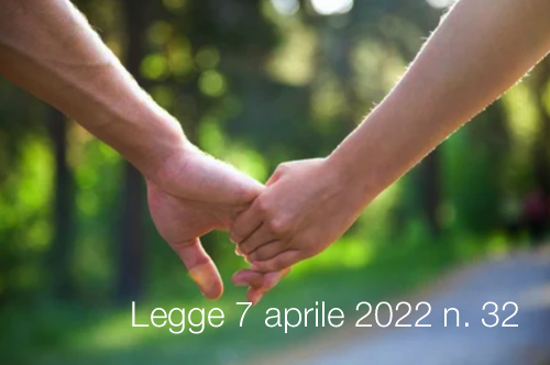 Legge 7 aprile 2022 n  32