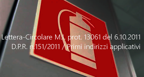 Lettera Circolare M I  prot  13061 del 6 10 2011