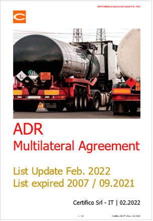List Multilateral Agreement ADR