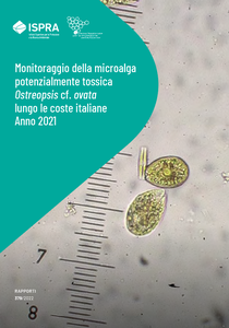 Monitoraggio della microalga potenzialmente tossica Ostreopsis   Anno 2021