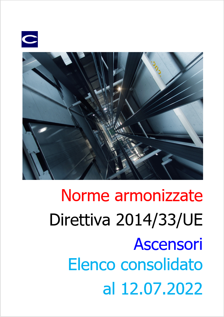 Norme armonizzate direttiva ascensori 12 07 2022