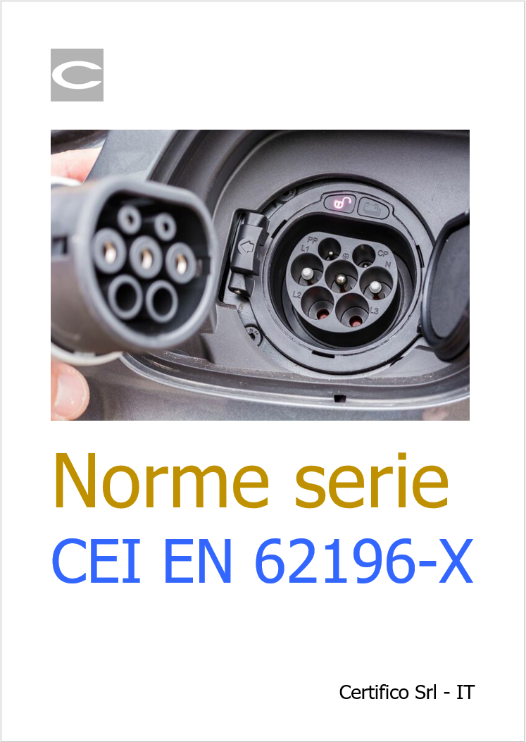 Norme serie CEI EN 62196 X