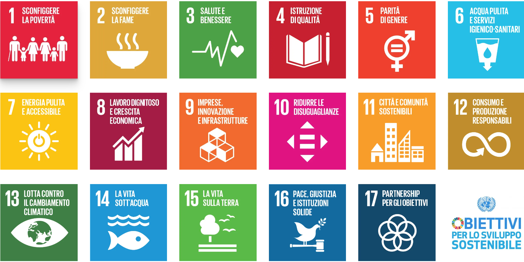 Obiettivi   Agenda 2030