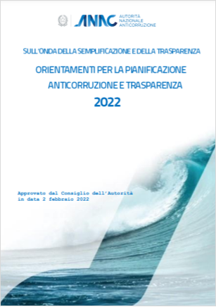 Orientamenti Anac pianificazione Anticorruzione e Trasparenza 2022