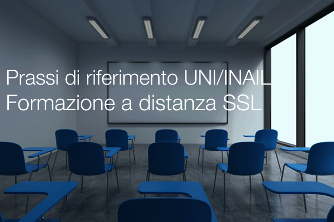 PdR UNI INAIL Formazione a distanza in ambito salute e sicurezza e lavoro