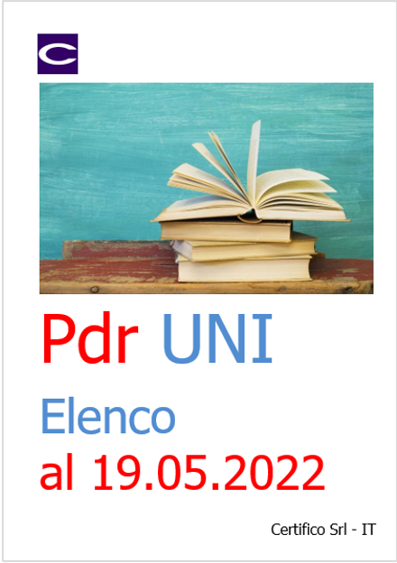 Pdr UNI   Elenco al 19 05 2022