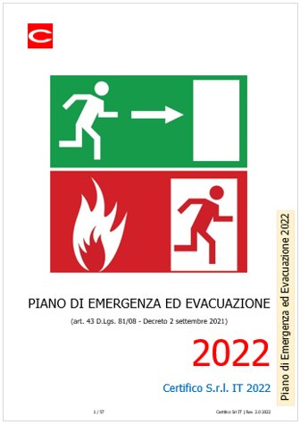 Piano emergenza ed evacuazione 2022