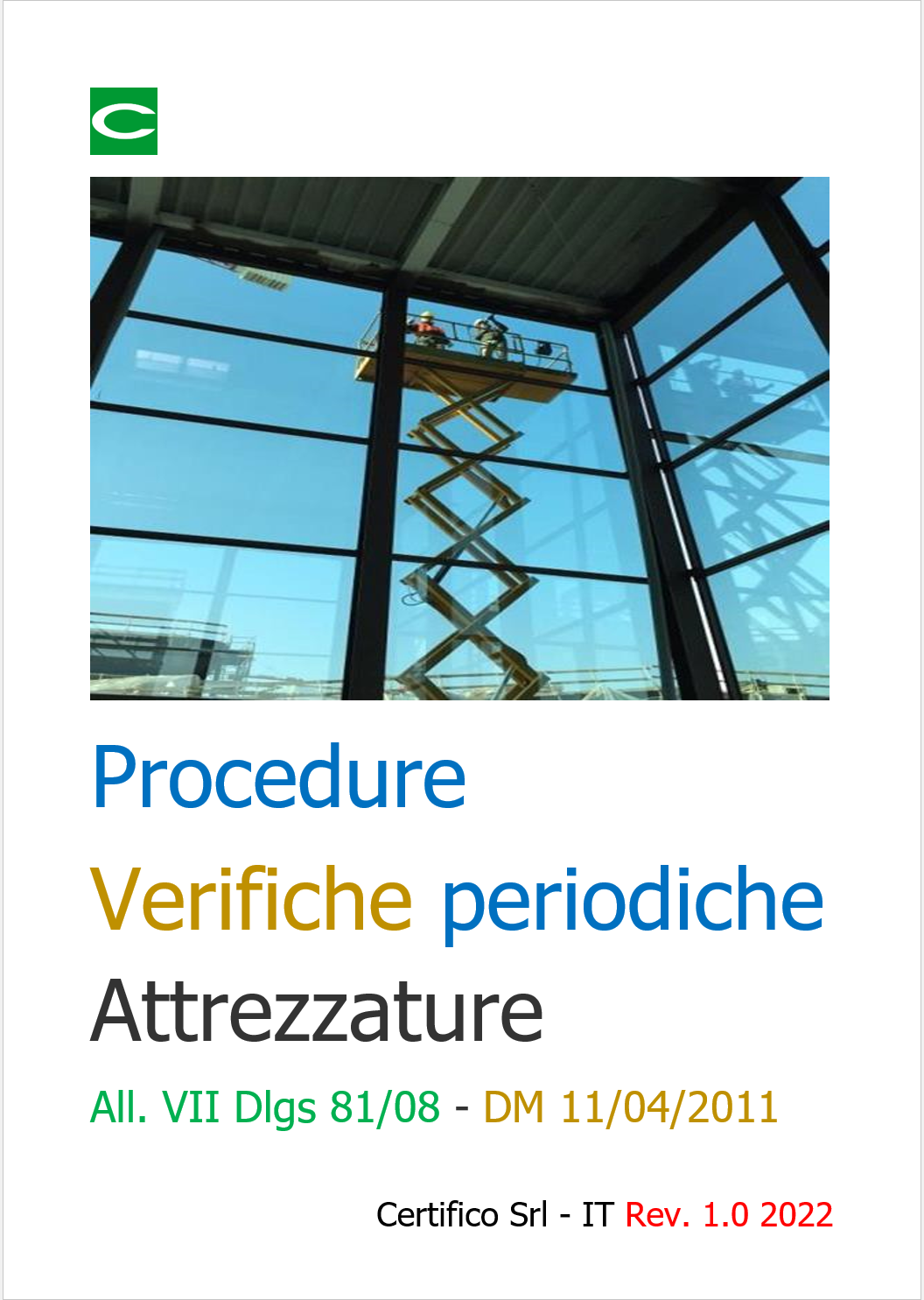 Procedure verifiche periiodiche   Revisione 1 0 2022