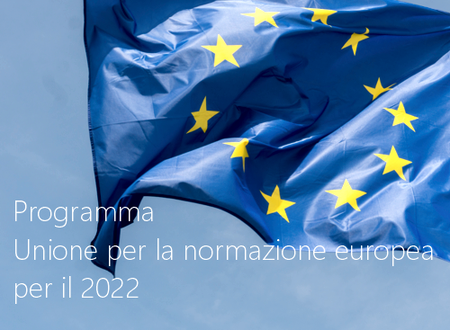 Programma Unione normazione 2022