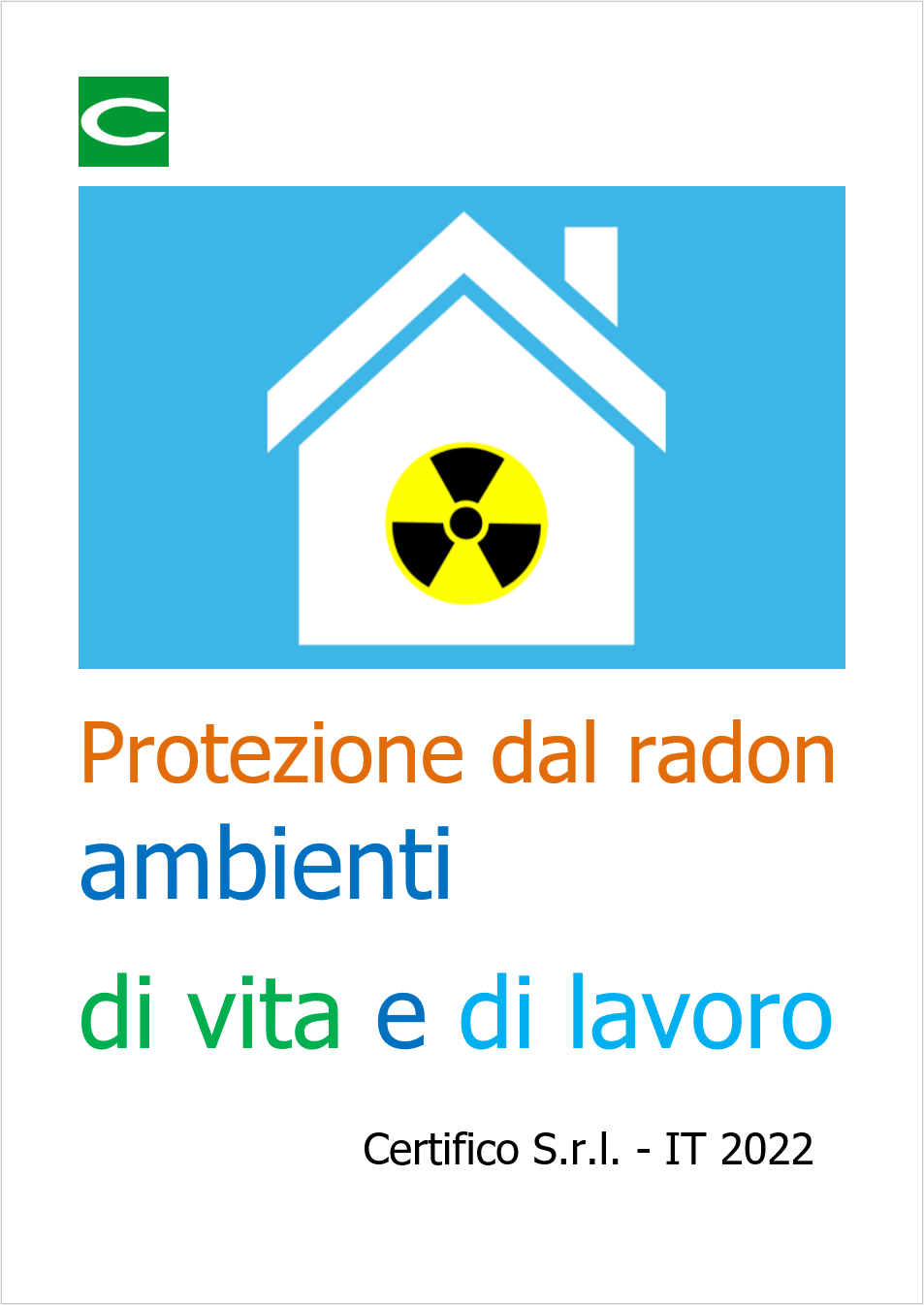 Protezione dal radon ambienti di vita e di lavoro Rev  1 0 2022