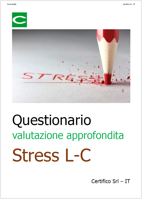 Questionario indicatore valutazione approfondita SLC