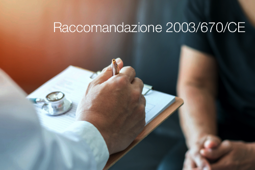 Raccomandazione 2003 670 CE