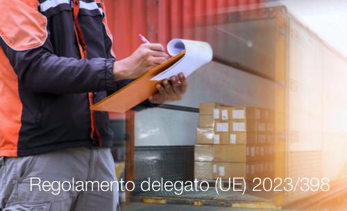 Regolamento delegato UE 2023 398 