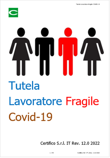 Tutela lavoratore fragile 12 0 Febbbraio 2022