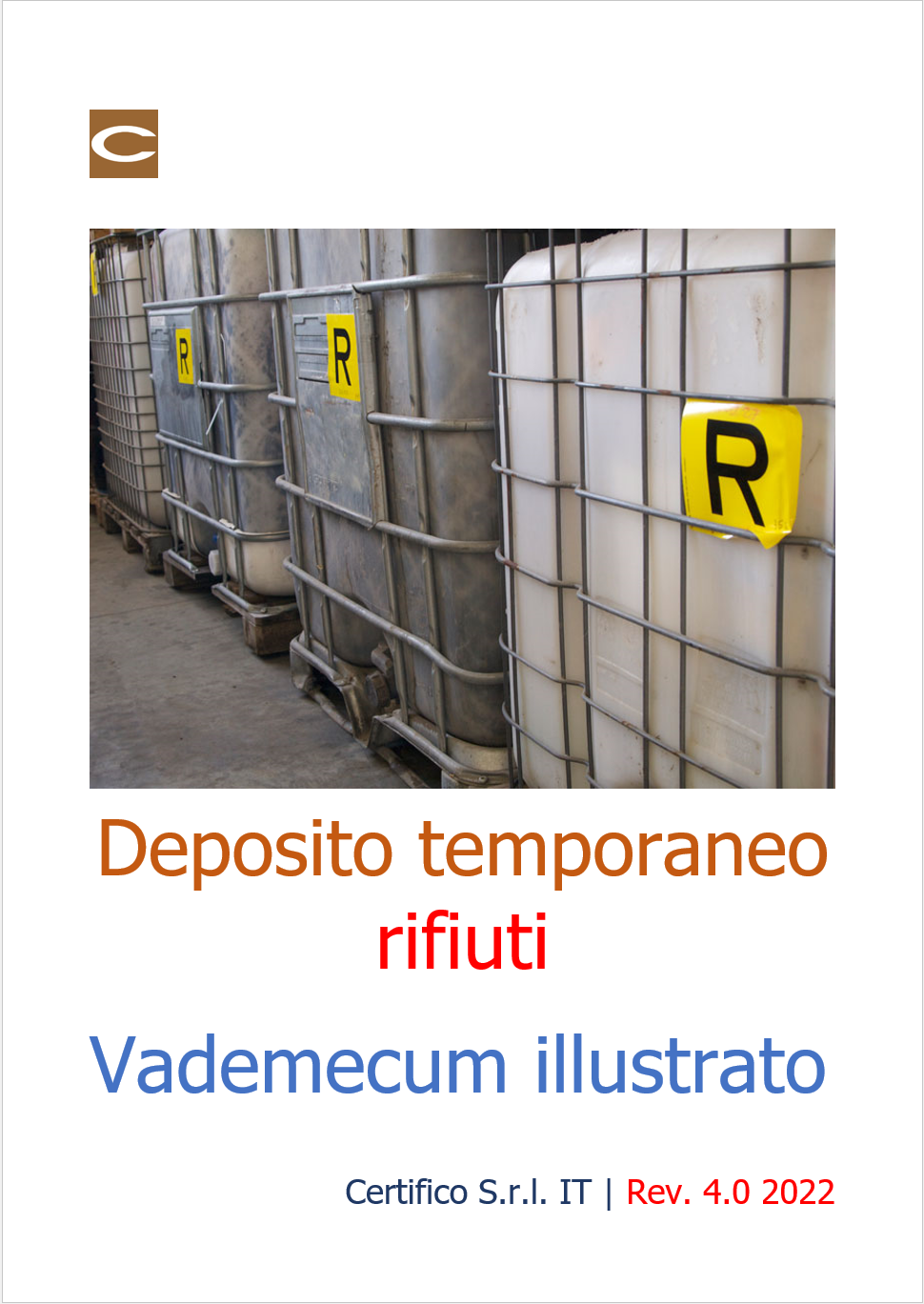 Vademecum deposito temporaneo rifiuti 4 0 2022
