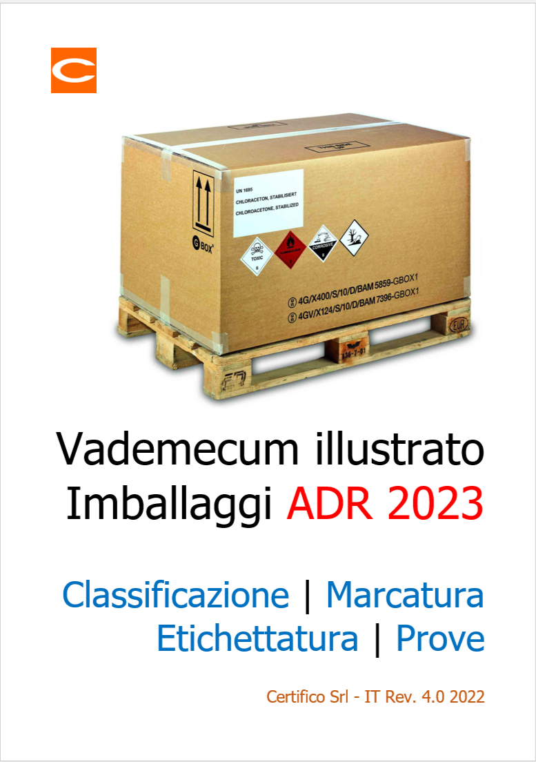 Vademecum illustrato Imballaggi ADR 2023