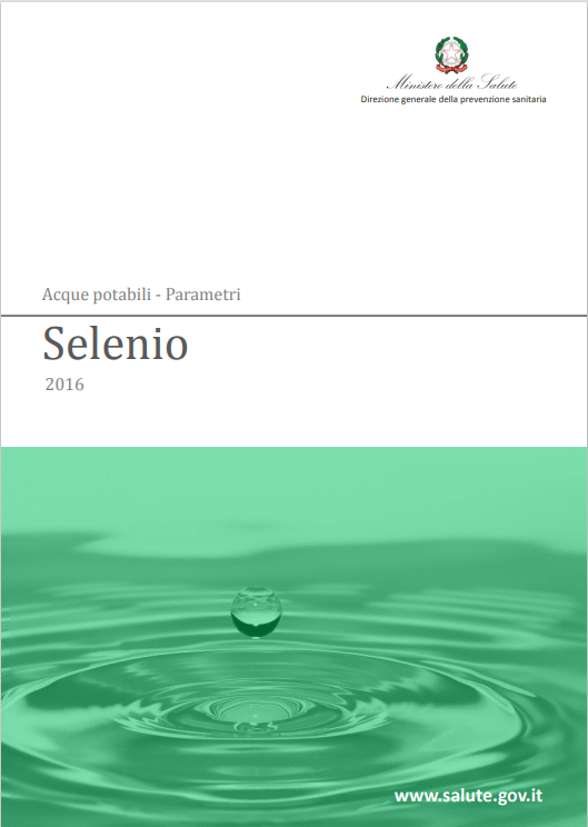 Valori limite Selenio nelle acque consumo umano