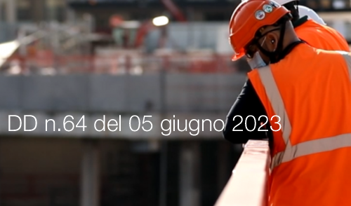 Decreto Direttoriale n 64 del 05 giugno 2023