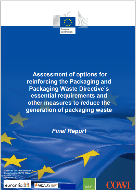 Assessment of options for reinforcing the Packaging and Packaging Waste Directive s essential requirements