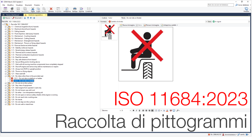CEM Pittogrammi ISO 11684 2023