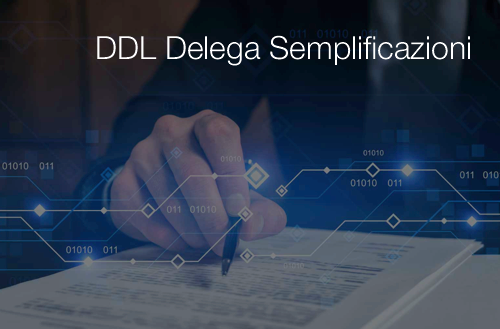 DDL Delega Semplificazioni