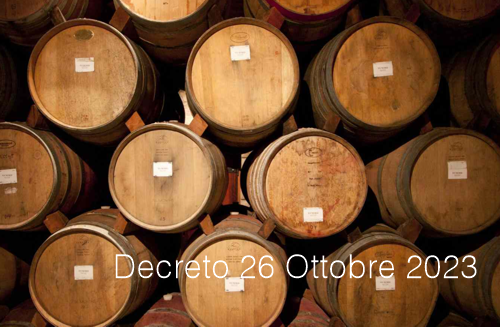 Decreto 26 ottobre 2023