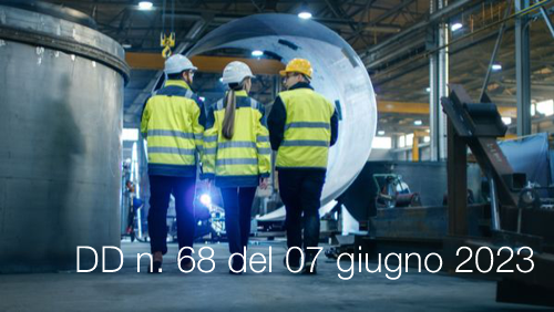 Decreto Direttoriale n  68 del 07 giugno 2023