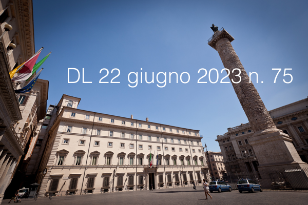 Decreto Legge 22 giugno 2023 n  75