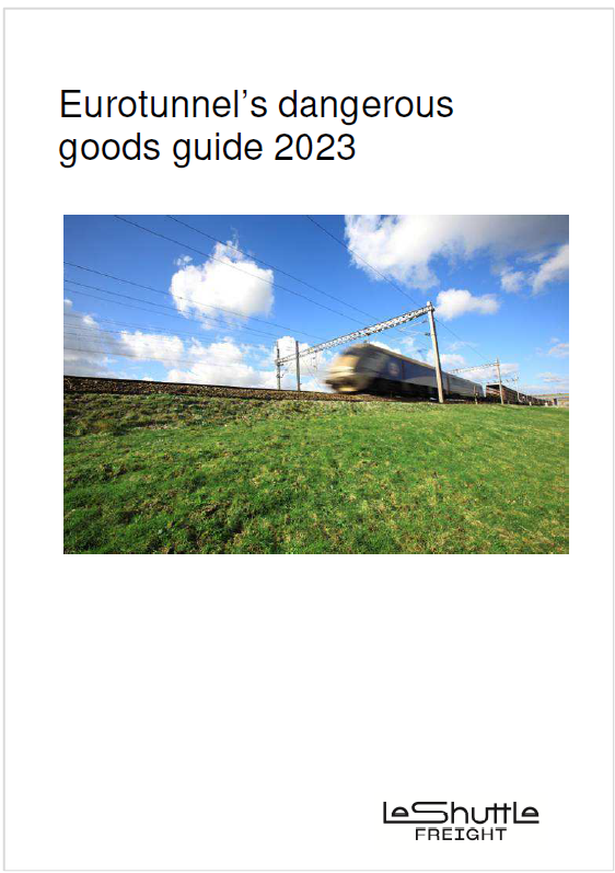 Eurotunnel s dangerous goods guide 2023