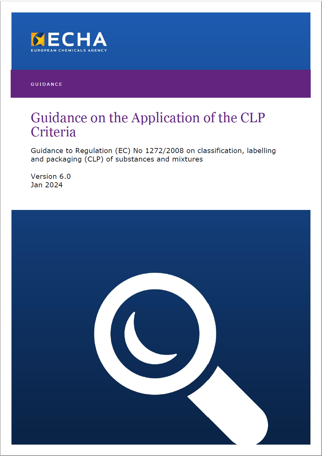 Guidance on the Application of the CLP