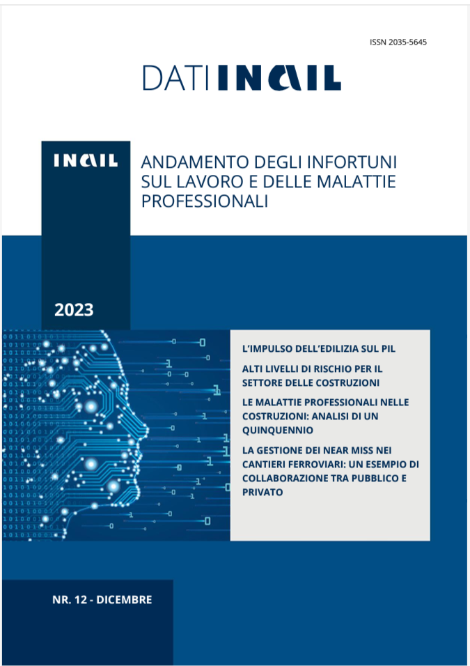 INAIL Dati 12 2023   Infortuni sul lavoro e malattie professionali