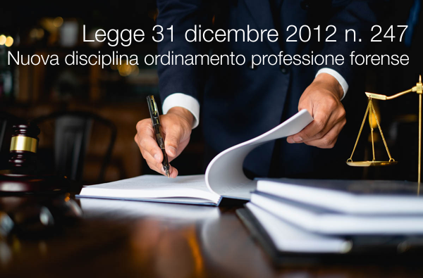 Legge 31 dicembre 2012 n  247