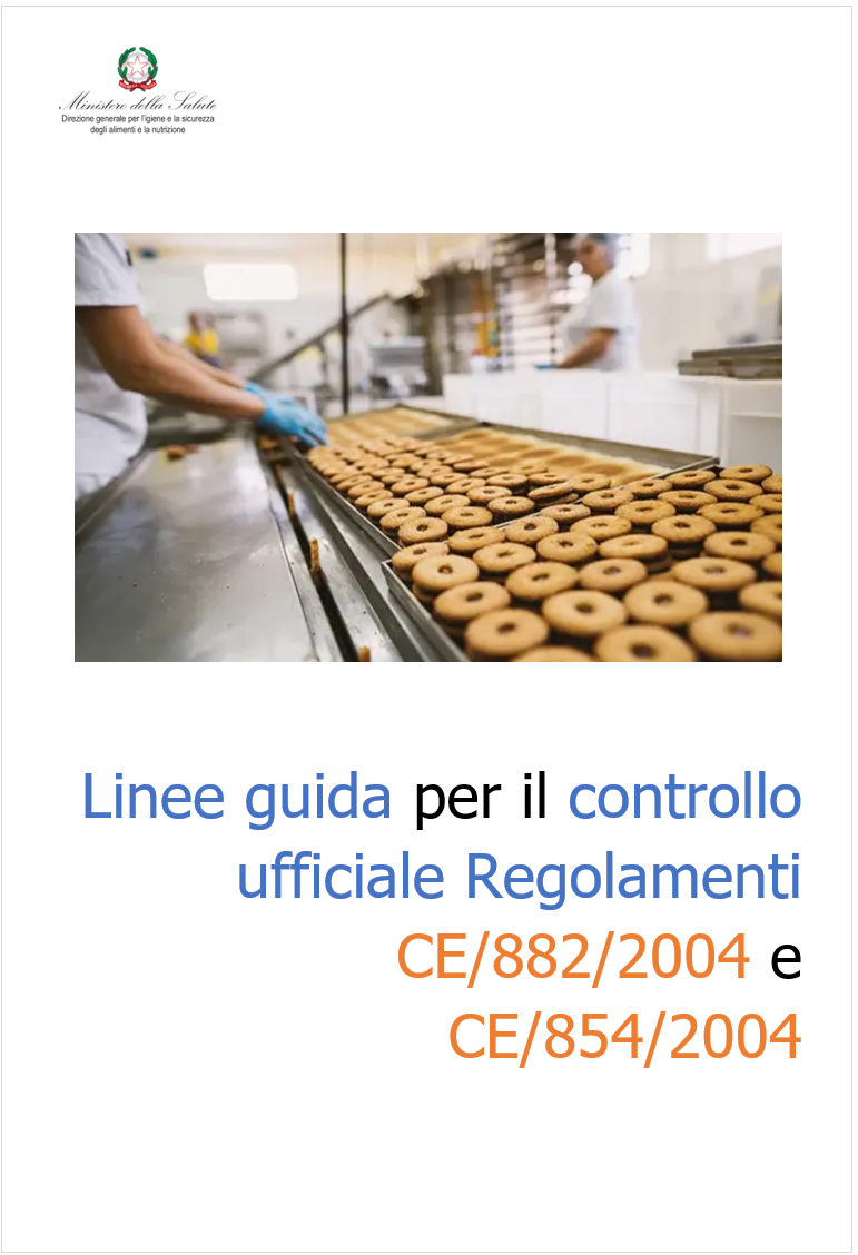 Linee guida per il controllo ufficiale Regolamenti CE 882 2004 e CE 854 2004