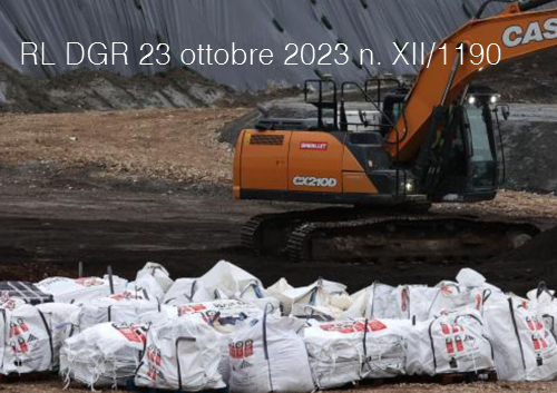 RL DGR 23 ottobre 2023 n  XII 1190