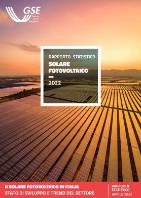Rapporto statistico solare fotovoltaico GSE 2022