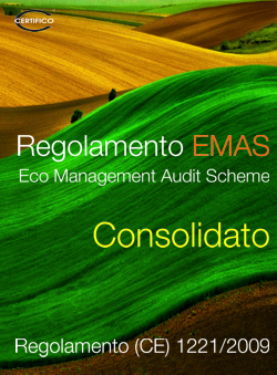 Regolamento EMAS 2023 SMALL