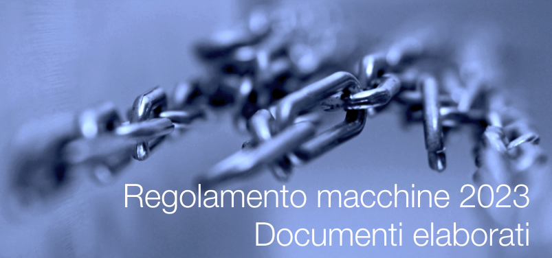 Regolamento Macchine 2023   Documenti elaborati