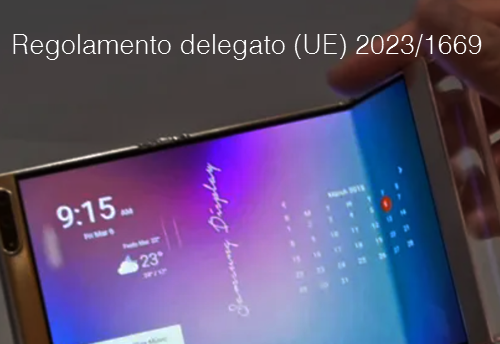 Regolamento delegato  UE  2023 1669