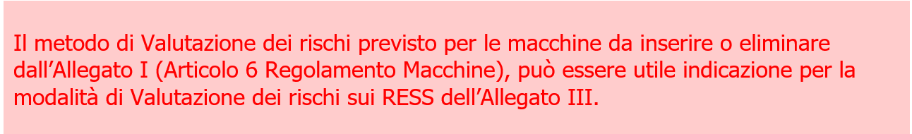 Regolamento macchine Articolo 6   Valutazione della conformit  Allegato I   Box 06