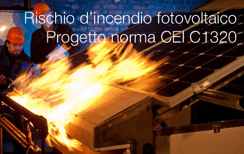 Rischio incendio nei sistemi fotovoltaici