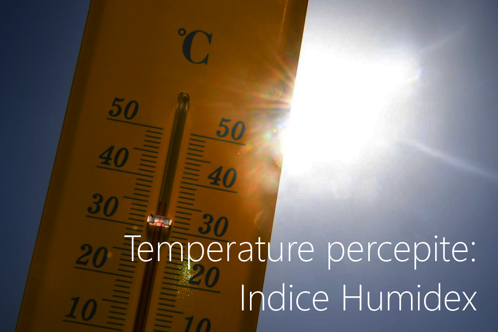 Temperature percepite   Indice Humidex