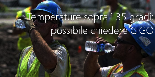 Temperature sopra i 35 gradi  possibile CIGO