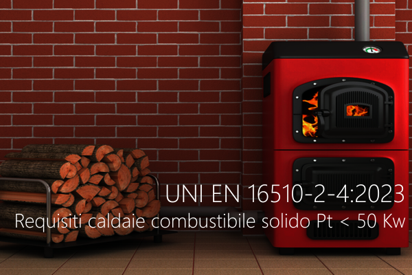 UNI EN 16510 2 4 2023 Requisiti caldaie a combustibile solido Pt minore 50 Kw