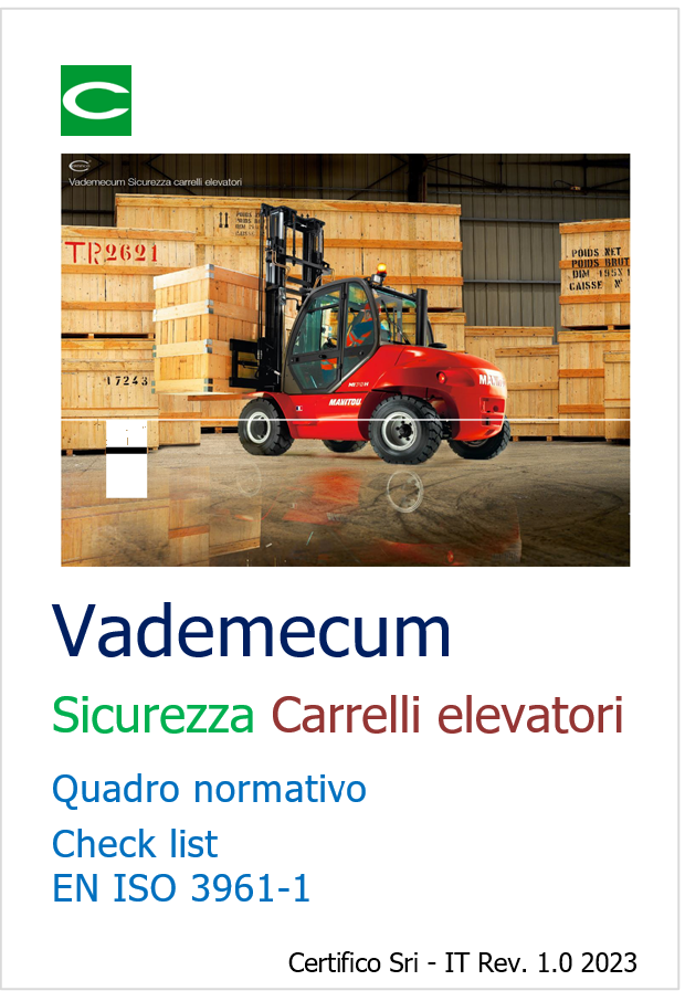 Vademecum Sicurezza carrelli elevatori 2023