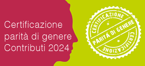 Certificazione della parit  di genere   Contributi 2024