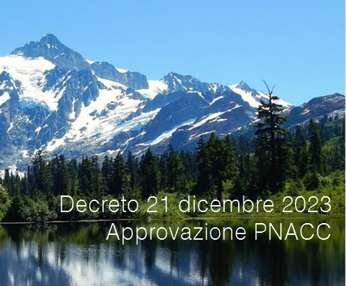 Decreto 21 dicembre 2023   Approvazione PNACC