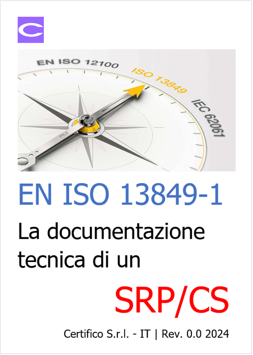 EN ISO 13849 1 SRP CS Documentazione