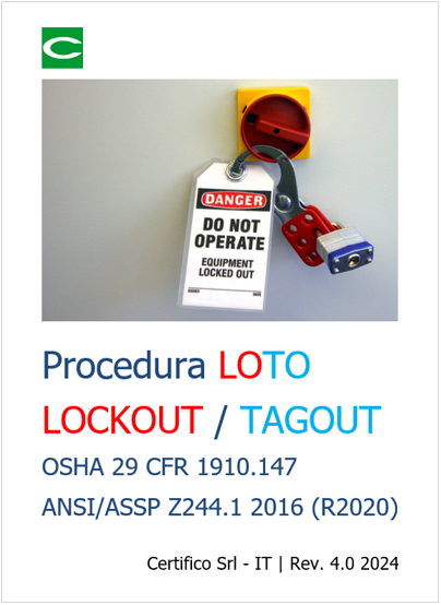 ID 5249 Procedura LOTO