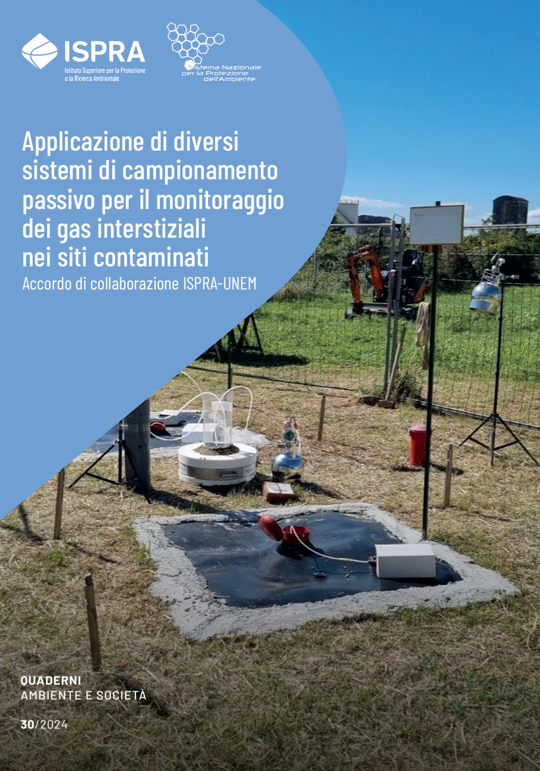 Sistemi di campionamento passivo monitoraggio dei gas interstiziali nei siti contaminati